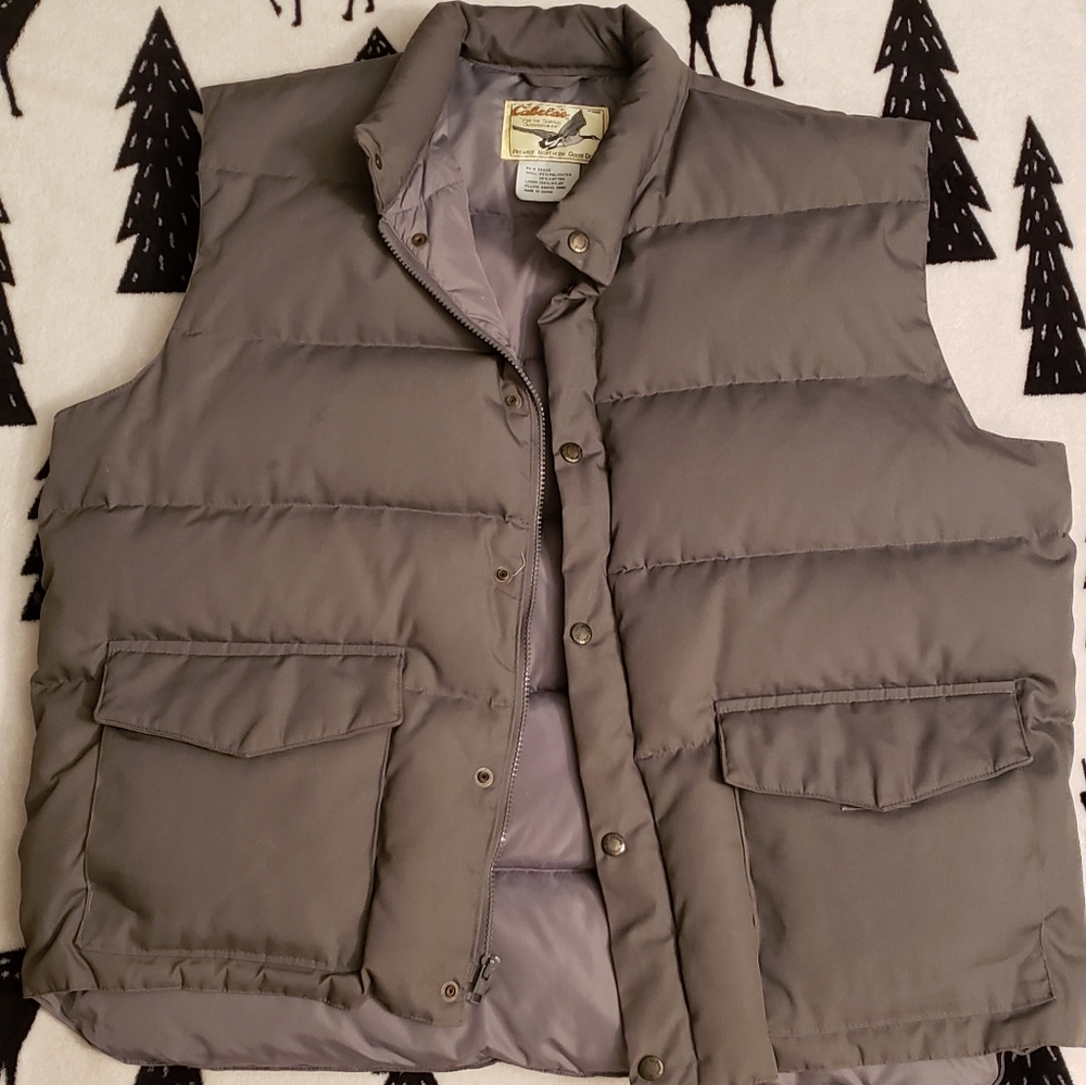 XL Cabela's Premier Northern Goose Down Vest
